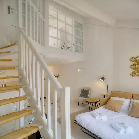 Apartment Immogroom - Duplex With Air Conditioner - 5 Min From The - Suquet *